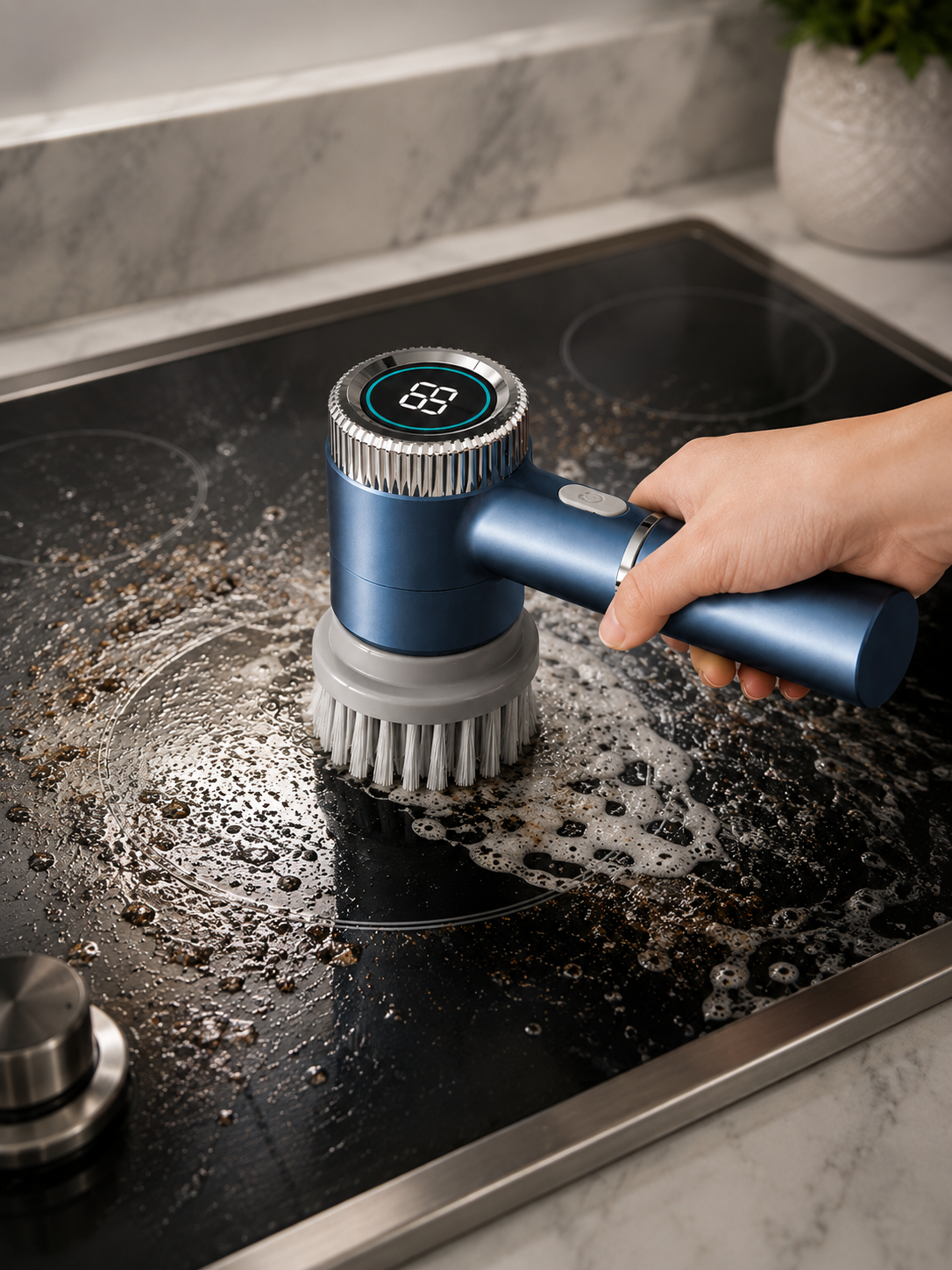 GleamSway SpinEase™ 5-in-1 Power Scrubber
