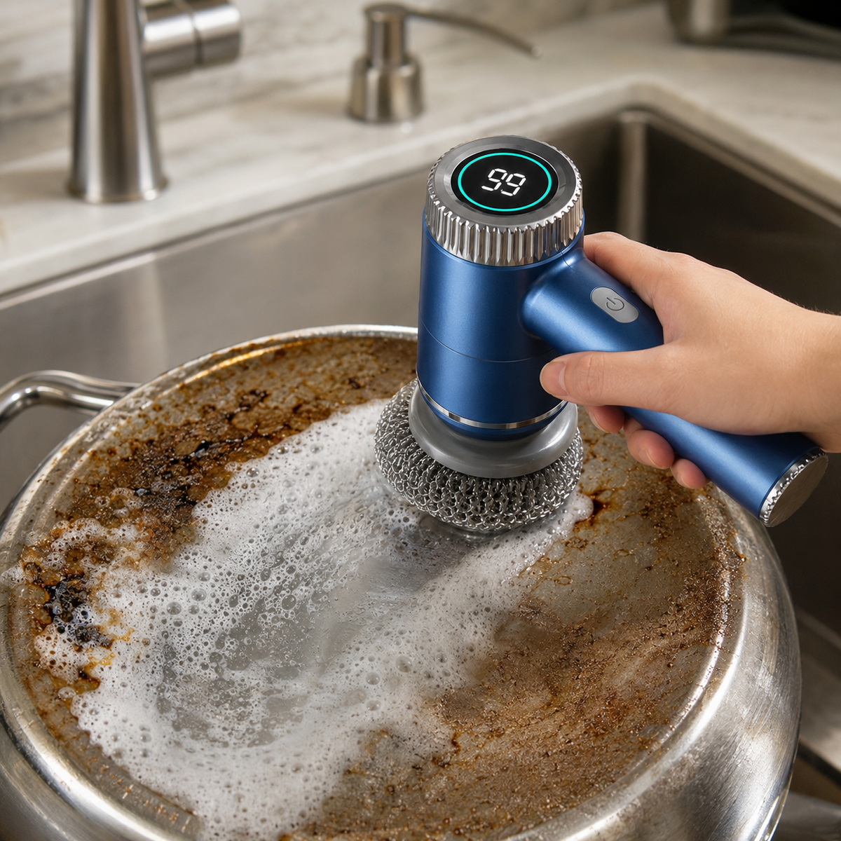 GleamSway SpinEase™ 5-in-1 Power Scrubber